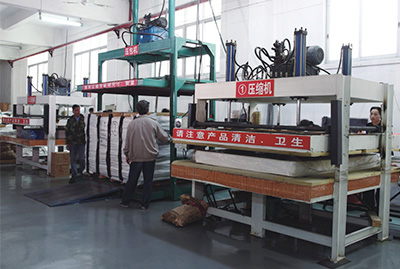 Dapeng mattress production workshop