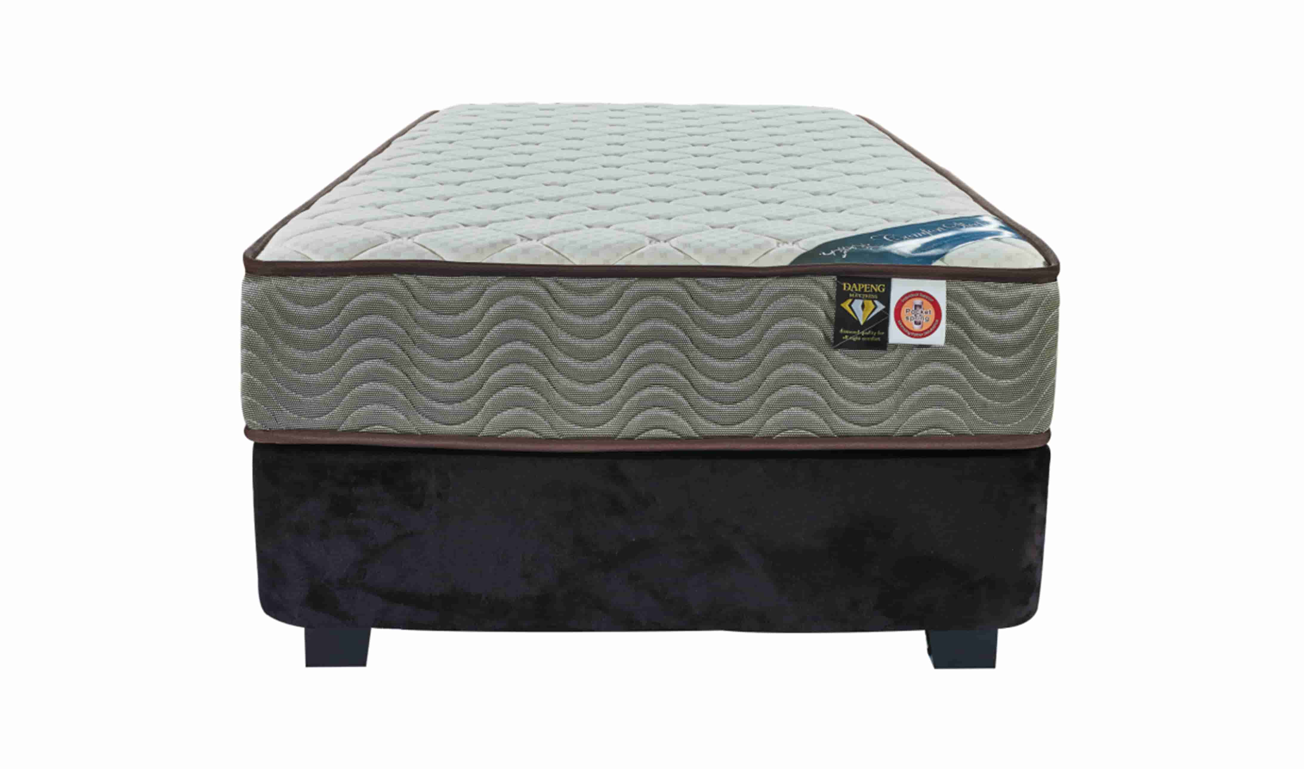 12 Inch Double Side Pocket Spring Mattress Super King Size Bed Mattress