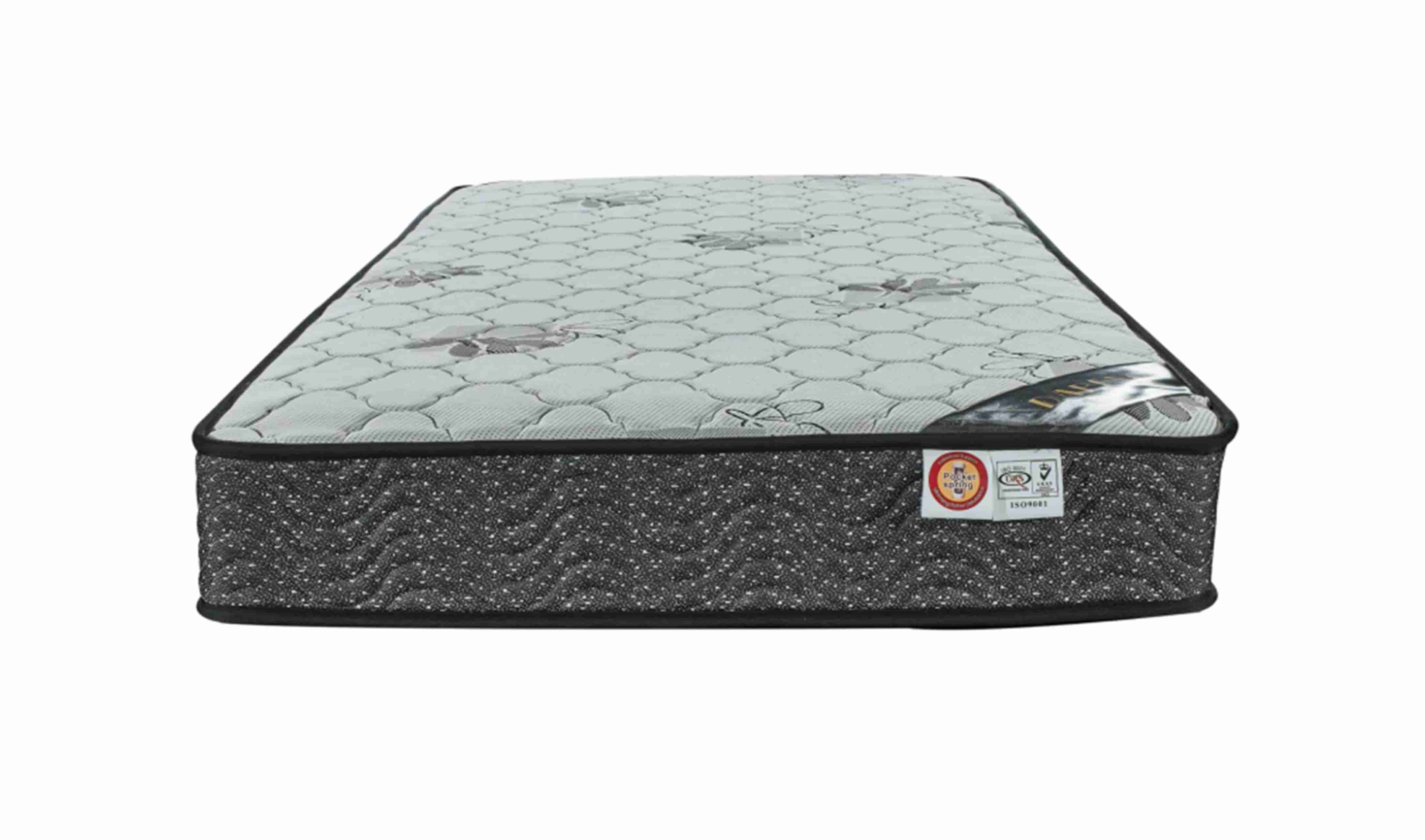 Euro Top King Queen Full Size Pocket Spring Bed Mattress In A Box