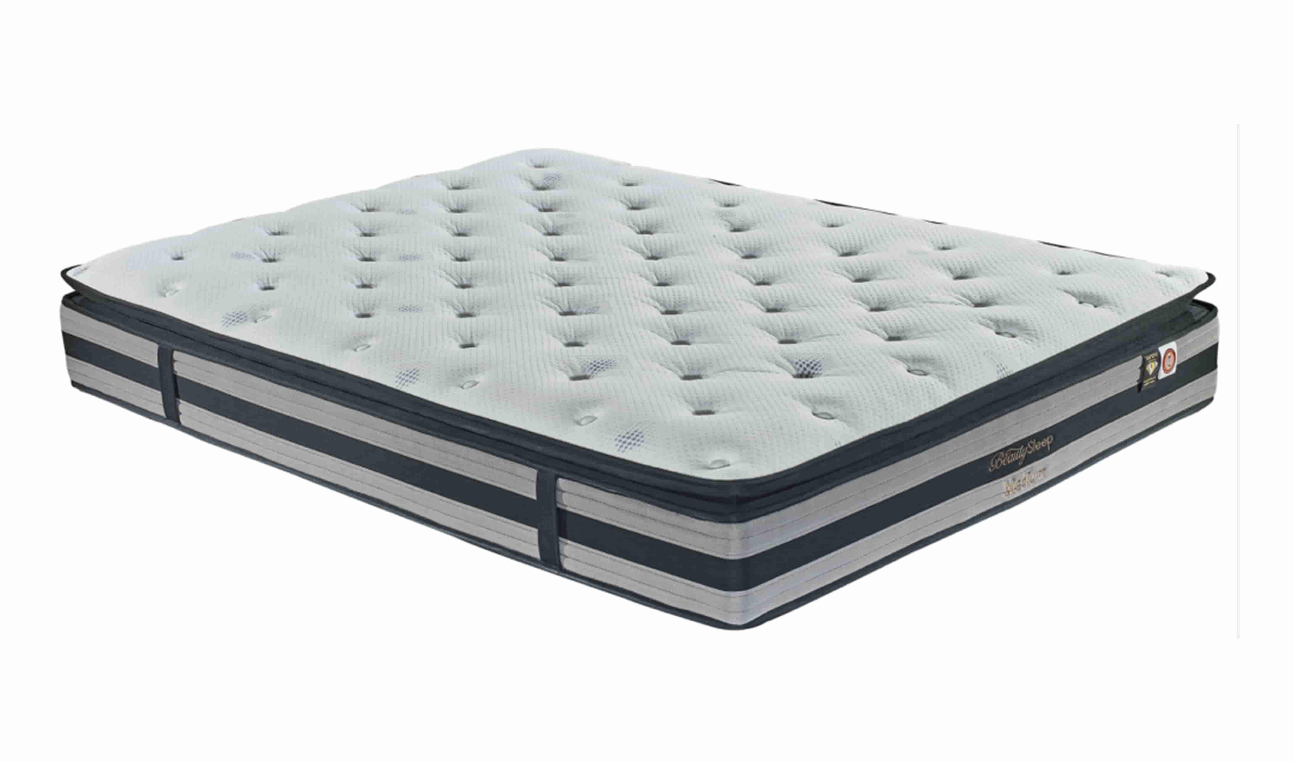 OEM/ODM 12 Inch Comfortable Memory Foam 9 Zoned Pocket Spring Mattress