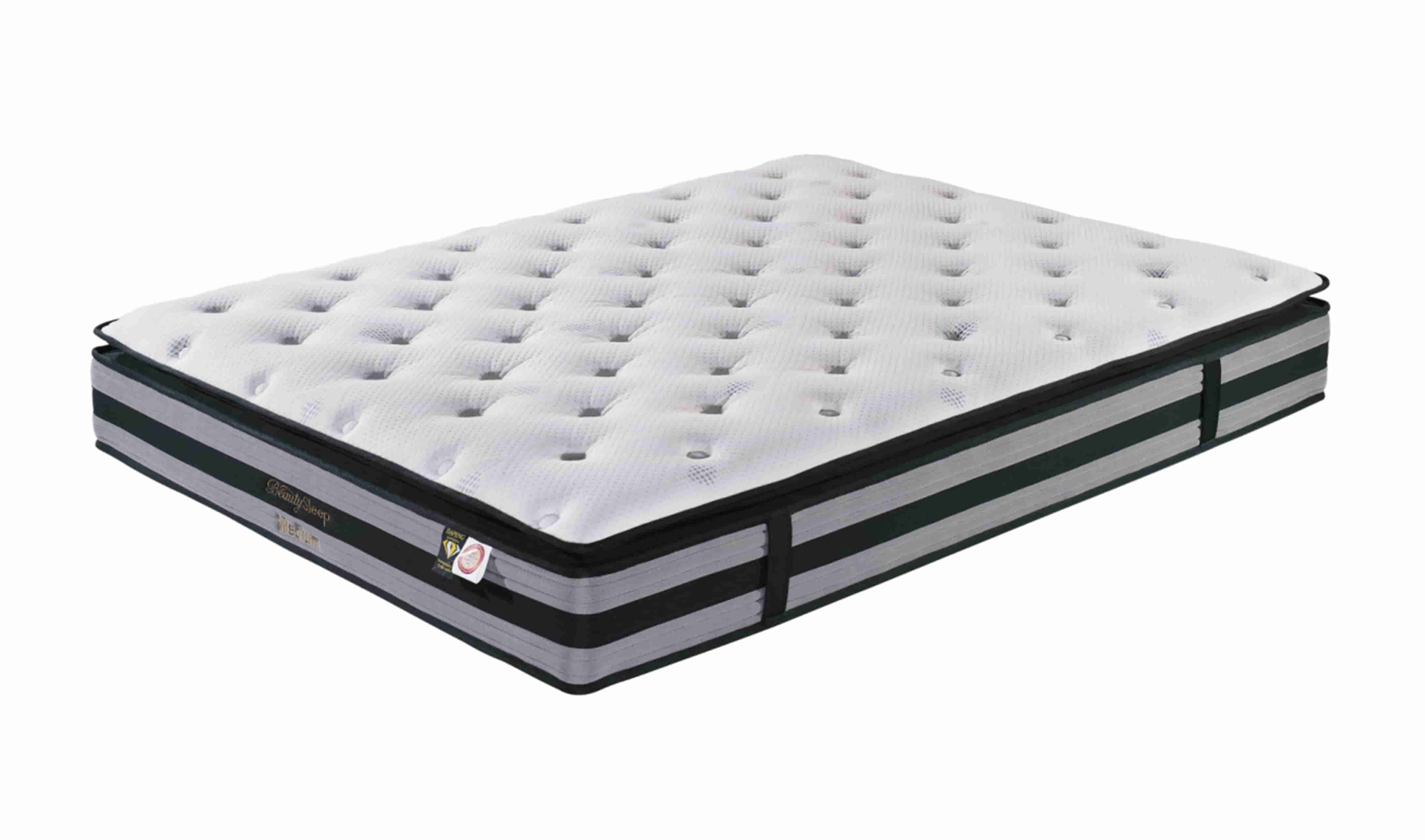 OEM/ODM 12 Inch Comfortable Memory Foam 9 Zoned Pocket Spring Mattress